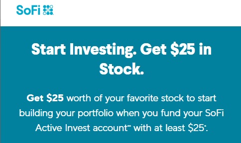 BankMindful's tweet photo. $25 bonus when you open a new @SoFi Invest account and deposit $25 within 90 days.
https://t.co/uBtBjvinZn https://t.co/Rlx0AVSUMK