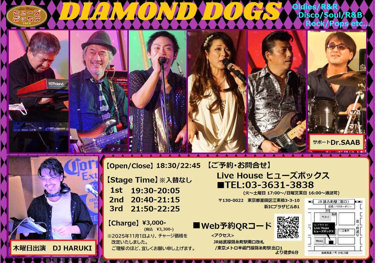 錦糸町ヒューズボックス1974 tweet media