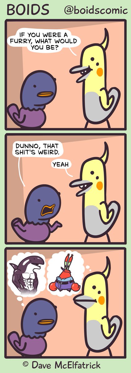 boidscomic's tweet photo. Furries, come getcha some https://t.co/PML1WuWZA1