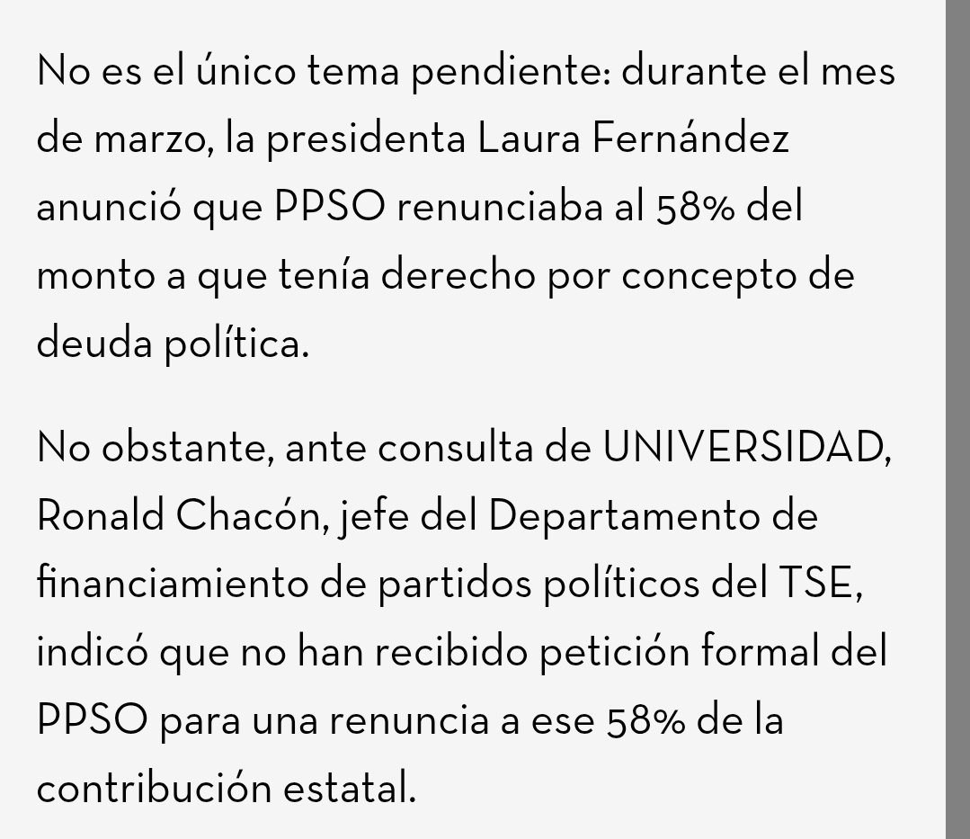 gaby_arguedas's tweet photo. Entonces, ¿en qué quedaron??
@laurapresi2026 ¿ud dijo la verdad o no? ¿Cuándo van a enviar la nota al TSE, comunicando la renuncia al 58% de la deuda política? ¿O ud mintió? https://t.co/uGGRmI6nKS