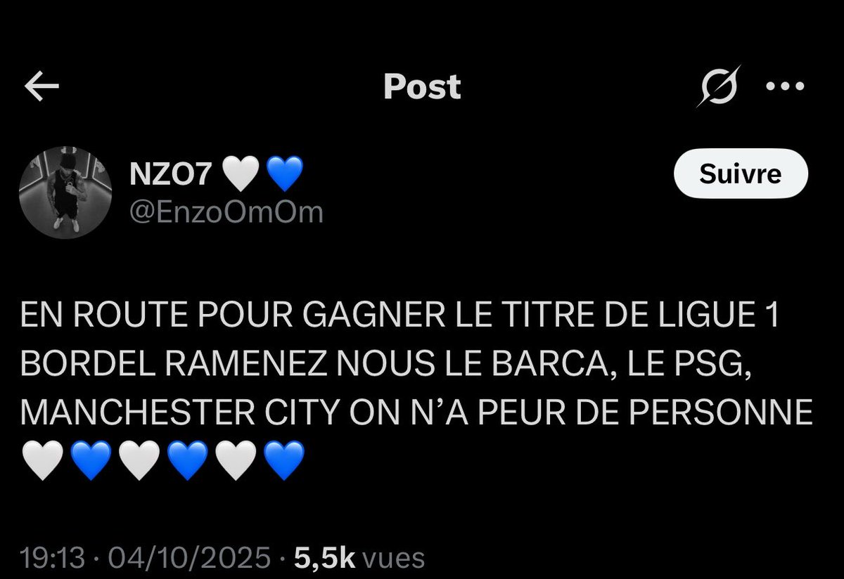 Mystic PSG❤️💙 tweet media