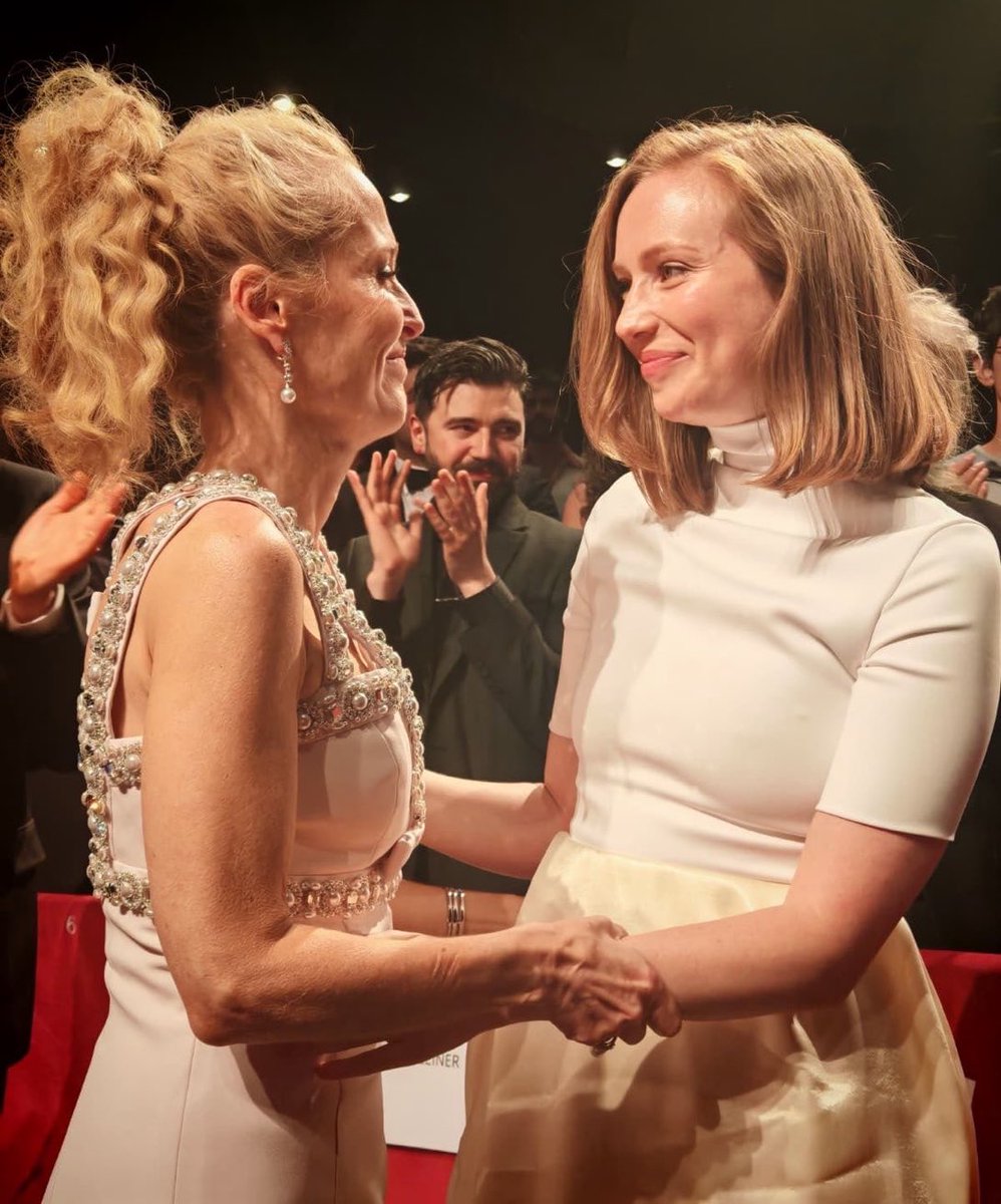 finalgirldoom's tweet photo. The look when you both realise you've just made history in sapphic cinema. https://t.co/IJcGkkAu6W