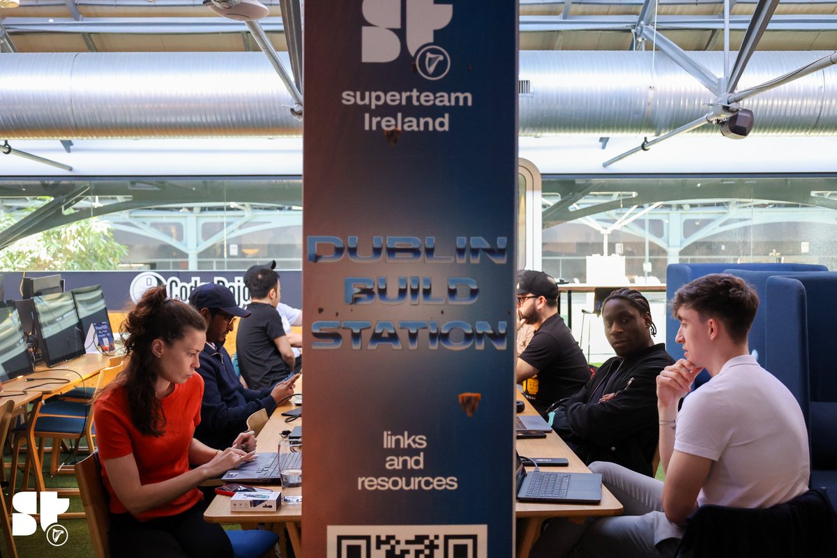 A_gutierro's tweet photo. #Ireland is showing up for @colosseum .

For the last five weeks, builders across the island have been working hard to submit to one of the world’s largest Web3 startup competitions.

$250K in prizes
$2.5M in investment
13K+ registered globally

This Friday, we close the cycle with @superteamIE  Ireland Demo Day at @dogpatchlabs.
Teams will pitch live for $10K in prizes, showcasing projects across fintech, AI, quantum, payments, infrastructure, consumer apps, and more.

Come support the builders representing Ireland on the global stage.

Register here: https://t.co/pyXrkQKw64

Small country. Big at heart.