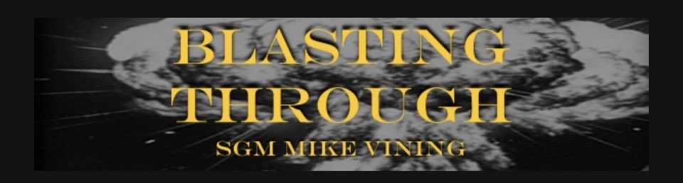 SGM Mike Vining @ Blasting Through Official tweet media