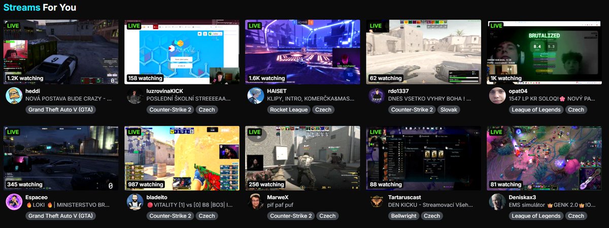 TrueCzechCloud's tweet photo. Kick has finally started to show personalized local communities on the front page. This is a step in the right direction, but there is a still a lot of work to be done.

@BijanTehrani Are there any plans for more localizations  and translations for Kick and Club? https://t.co/nPP3G1Lwjl