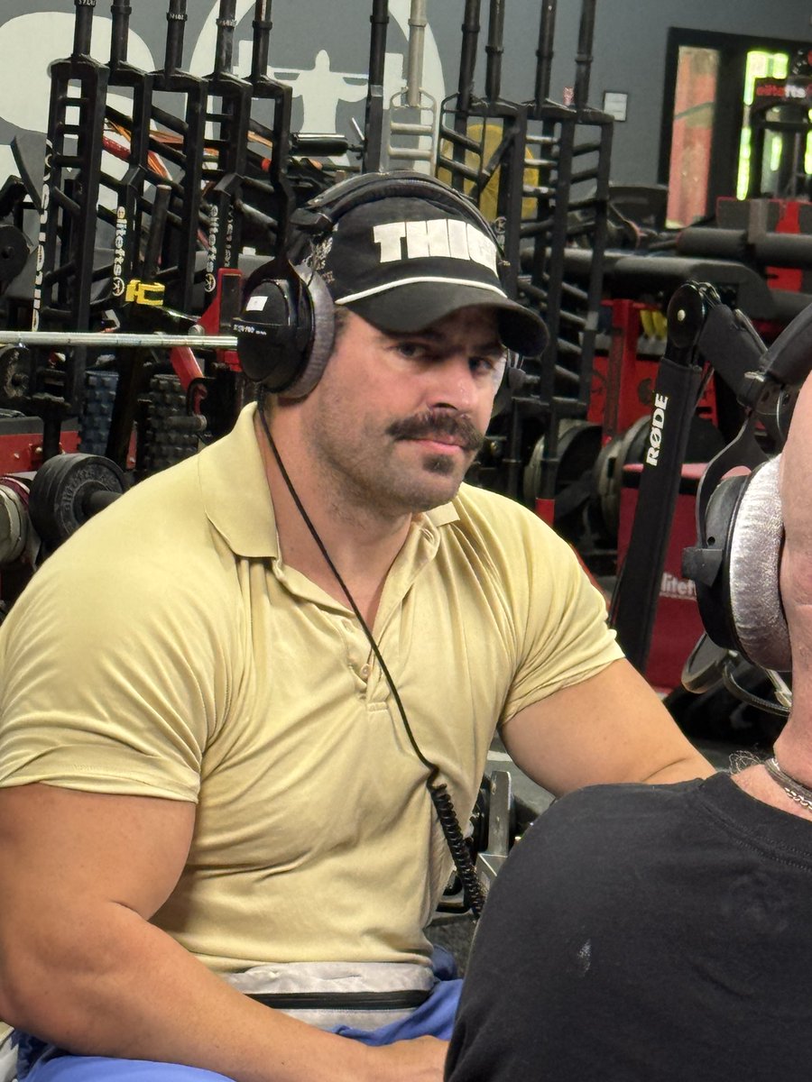 elitefts's tweet photo. 🚨 LIVE tomorrow May 14th! 🚨
On episode #415 of Dave Tate’s Table Talk Podcast, Dave sits down with Eric “Bull” Bugenhagen, Michael “Fang” Wardlow, and Jesse “Steel” Godderz.
The trio joins Dave to break down the brutal reality behind the 2026 revival of American Gladiators.
From competing through catastrophic injuries to surviving 30 days of isolation with 16 elite athletes, Bull, Fang, and Steel reveal what it really took to transform into modern-day gladiators.
Dave and the crew dive into backstage chaos, psychological warfare, explosive performance training, and why bodybuilding-style prep fails in a 30-foot vertical arena. They also discuss competing with a torn bicep, the diet strategies used to stay explosive, and the difference between looking powerful and being powerful.
Watch the full episode on the elitefts YouTube @eliteftsofficial
If you want to watch the newest episodes EARLY and ADD FREE Join MEMBERS ONLY: https://t.co/EOVEb1VKpI