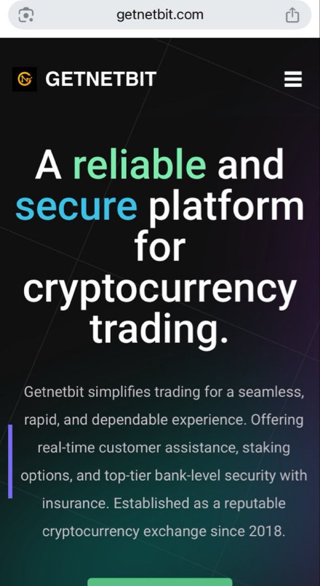 djay_scott_'s tweet photo. 🚨 Users are raising concerns about #getnetbit over delayed withdrawals and restricted account access. Always double-check platforms before sending funds. Reach out via DM if impacted. https://t.co/UMxqb9kkZC