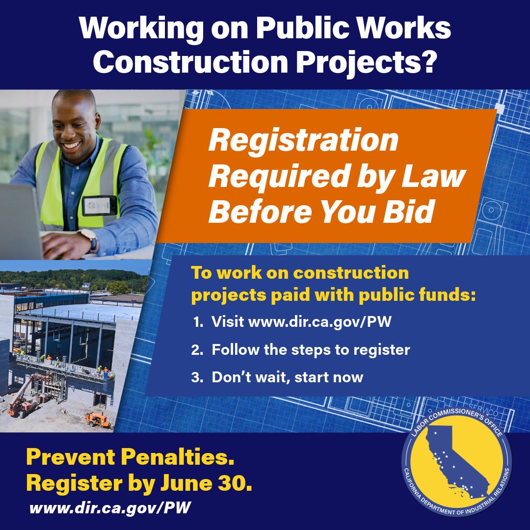 California Department of Industrial Relations tweet media