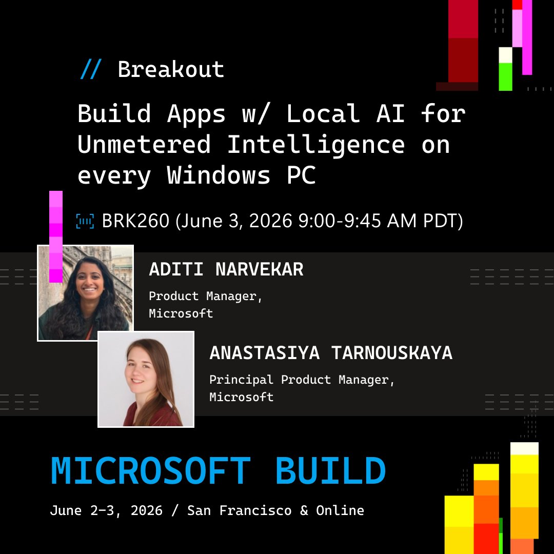 Windows Developer tweet media