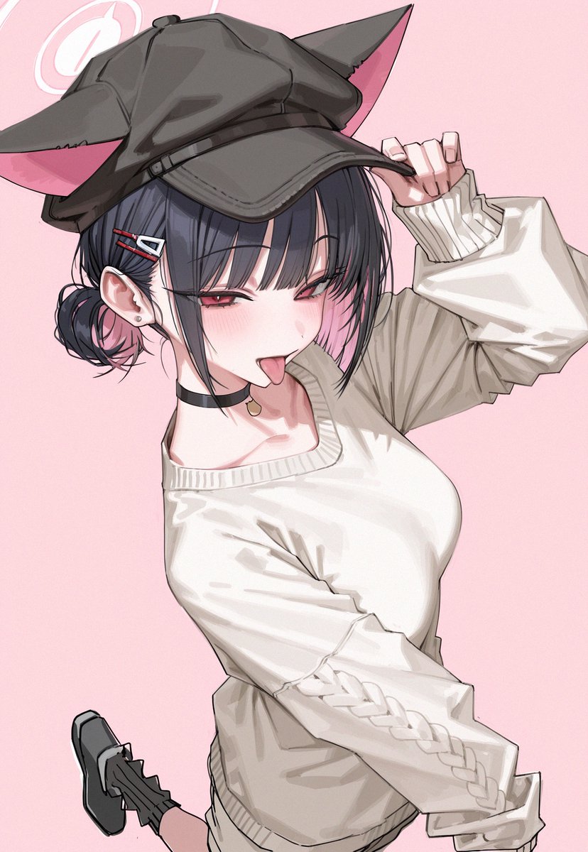 nyxly_nyxly's tweet photo. 舌だし にゃん🐾
カズサ
#ブルアカ #BlueArchive SFW https://t.co/QVxh0aYiSG