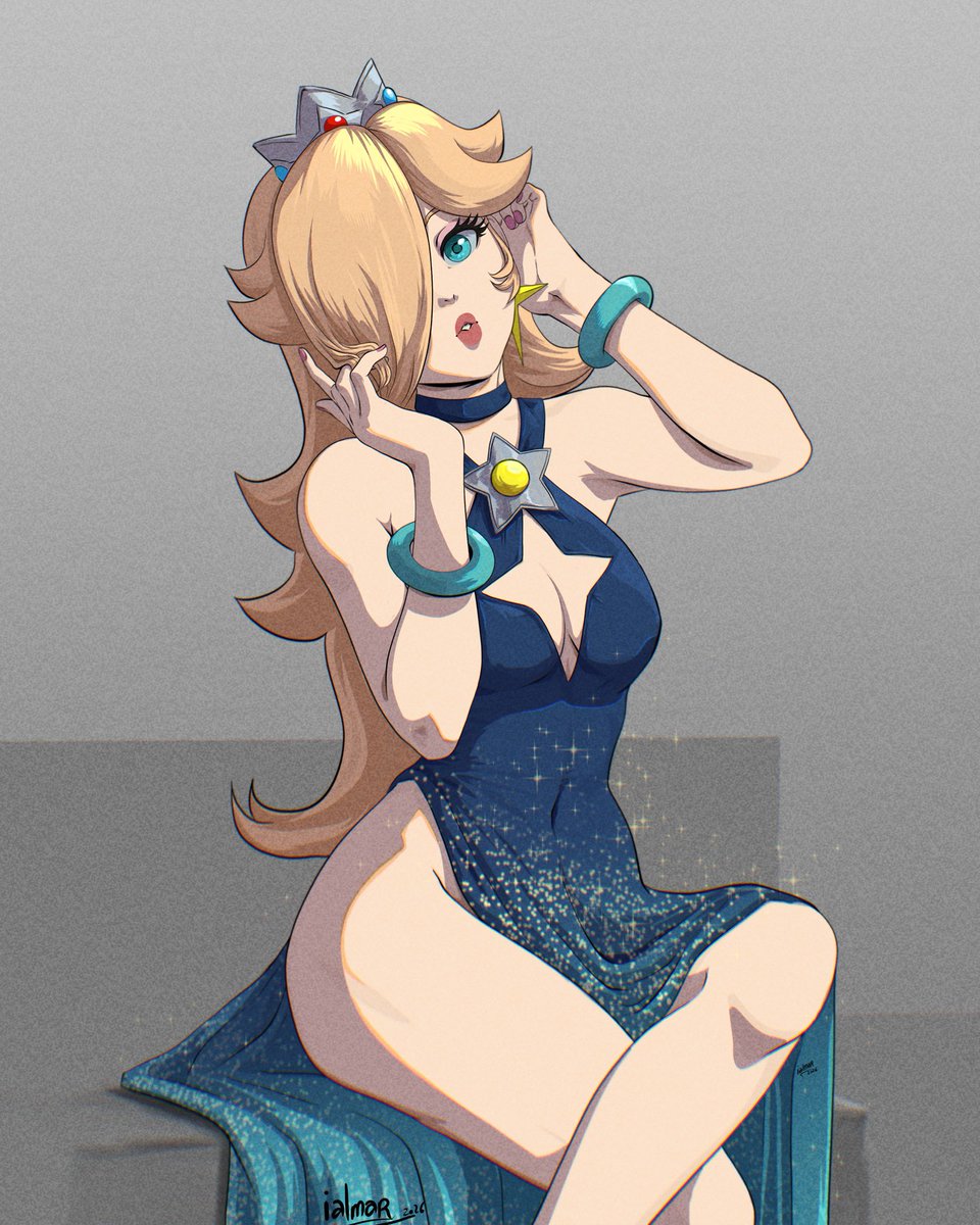 ialmar_art's tweet photo. A fun night out with Rosalina

Based on @SarukaiWolf's design 🫡

#rosalina #supermariobros #fanart https://t.co/yW3F428JG1