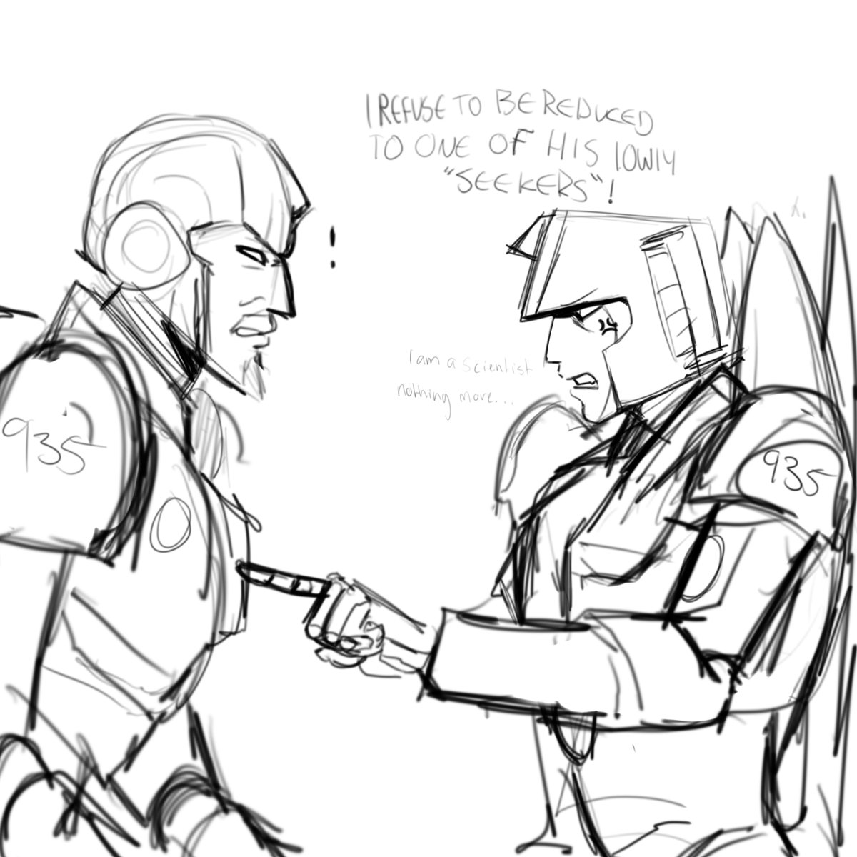 MonoChrome3188's tweet photo. (Transformers au)
Ultimis maxis and richtofen 
#codz https://t.co/iVIK3BJMis