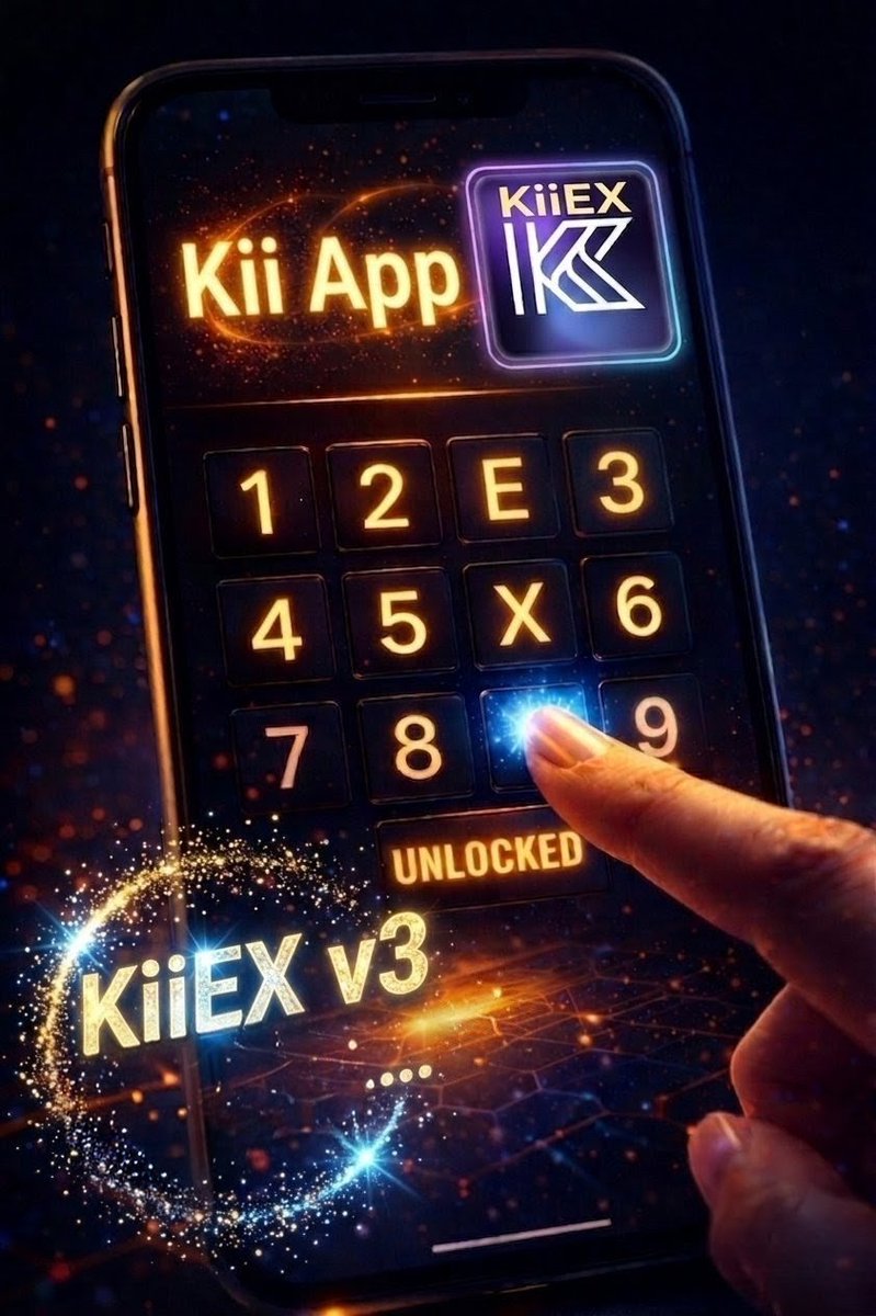 Des09152700's tweet photo. #KiiEX V3 App is now LIVE _ powering the next evolution of FX Chains with blazing-fast 12K TPS 🚀 across the worldwide 
Built for speed,scalability,delay and seamless digital finance in a futuristic blockchain ecosystem.
Enter the new era of cyber-finance with Kii Chain. https://t.co/iXvX6Lxu6D