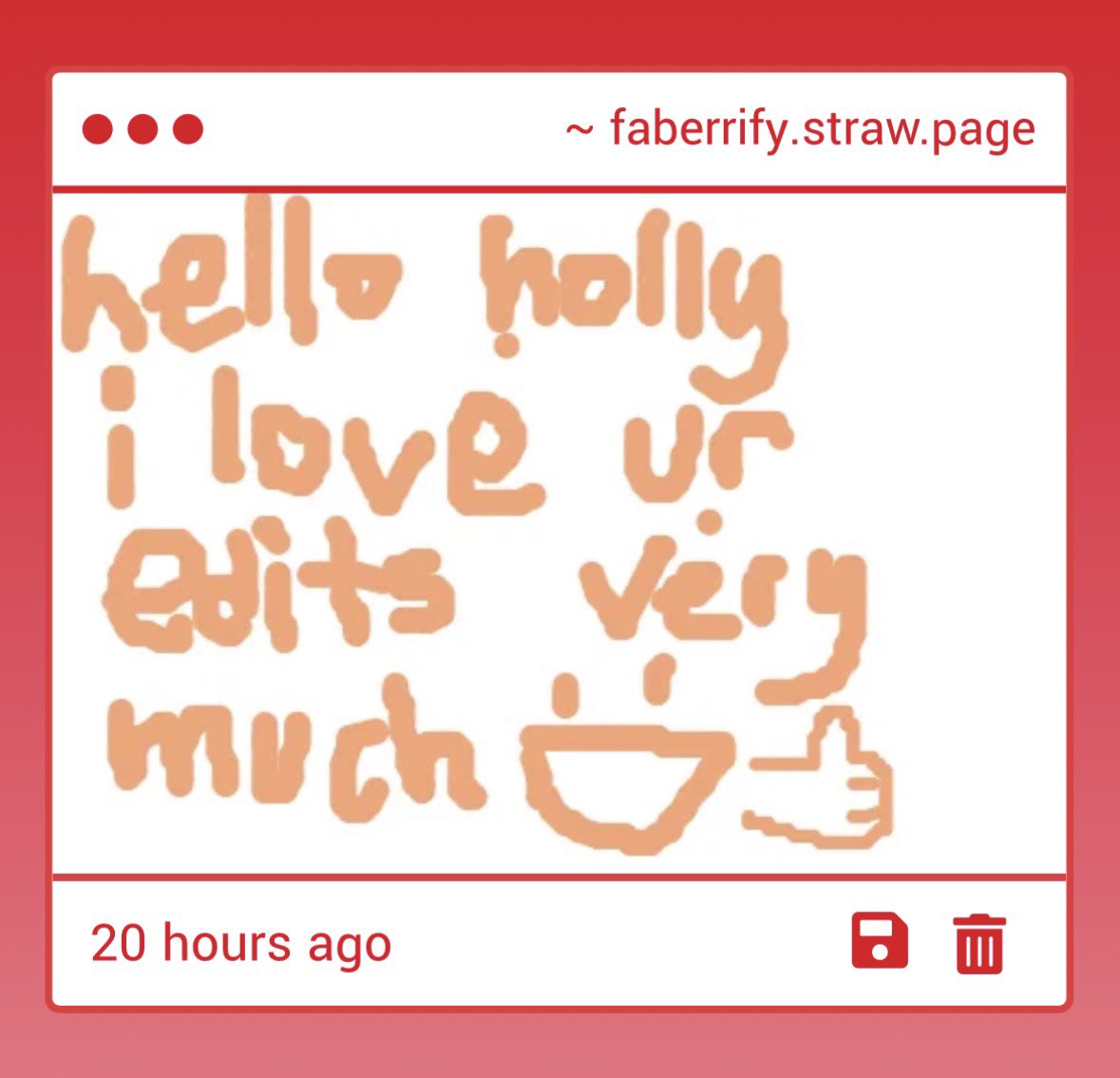 holly tweet media