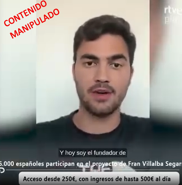 RevelumAI's tweet photo. 🚨 ALERTA @fvsegarra 

Desde el 6 de mayo detectamos 176 anuncios fraudulentos activos usando tu imagen para estafar a tu audiencia.

La red detrás del ataque sigue activa hoy y en expansión.

En @RevelumAI podemos frenarlo de inmediato.

Att: @Internxt 

#Deepfakes #Internxt #FraudeDigital