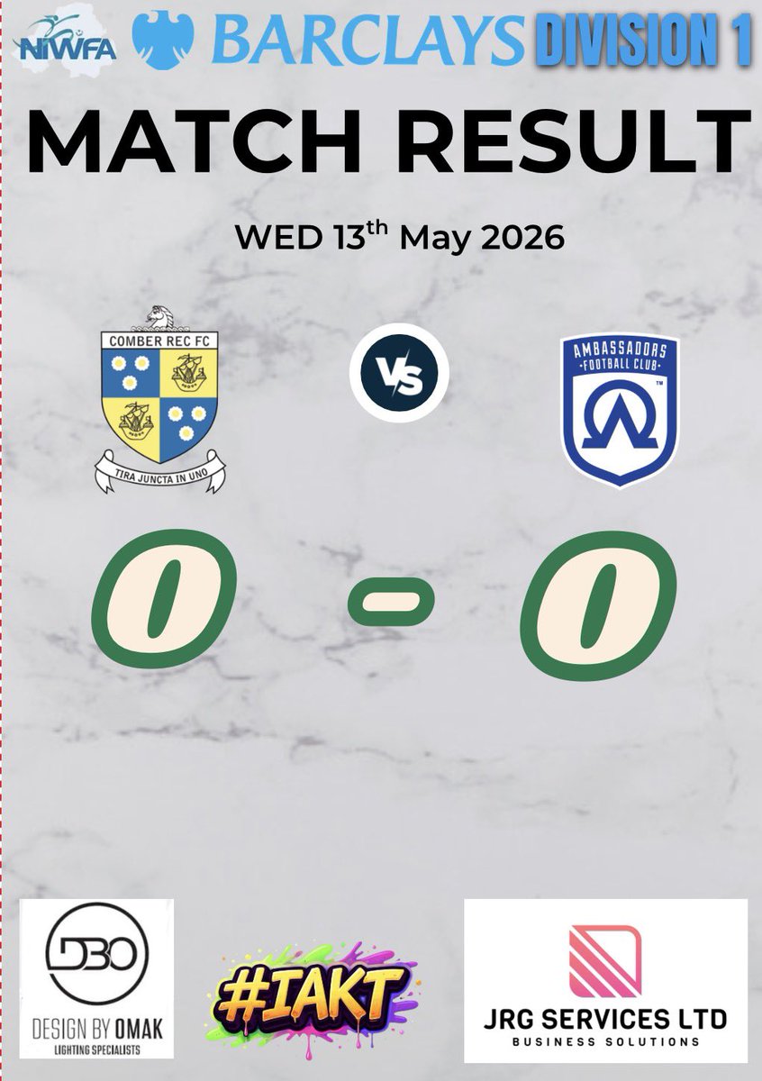 ComberRecLadies's tweet photo. MATCH NIGHT RESULT        💛🖤🐝

#barclaysniwfaleagues 
#barclaysfootball 
#niwfa 
#niwfa2026 
#uhlsportuk https://t.co/kOqiqqQ0Gh