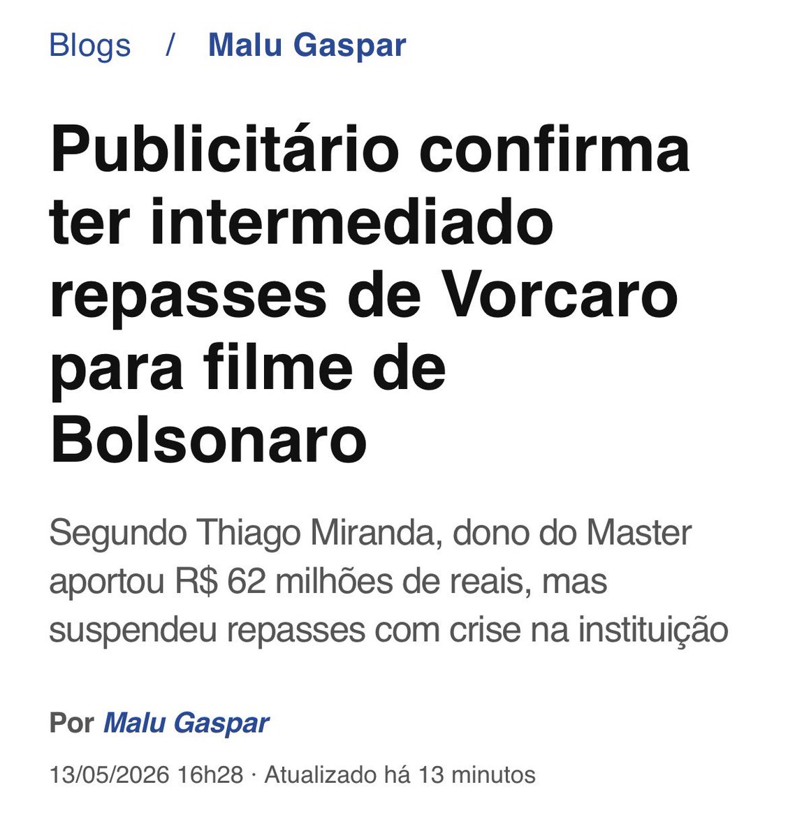 João Luiz Mauad tweet media
