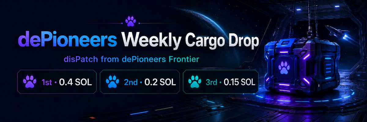 dePioneerCats's tweet photo. GMeow @dePioneerCats 

The cats are busy back at the spaceship distributing today's haul to three of our holders. We'll have more details as soon as the Scout returns with an update. 

For now, the spaceship doors are open once again. Another .75 $SOL going out next week. Get in there and check in if you want your share of the next drop.
 
#OnlyPossibleOnSolana