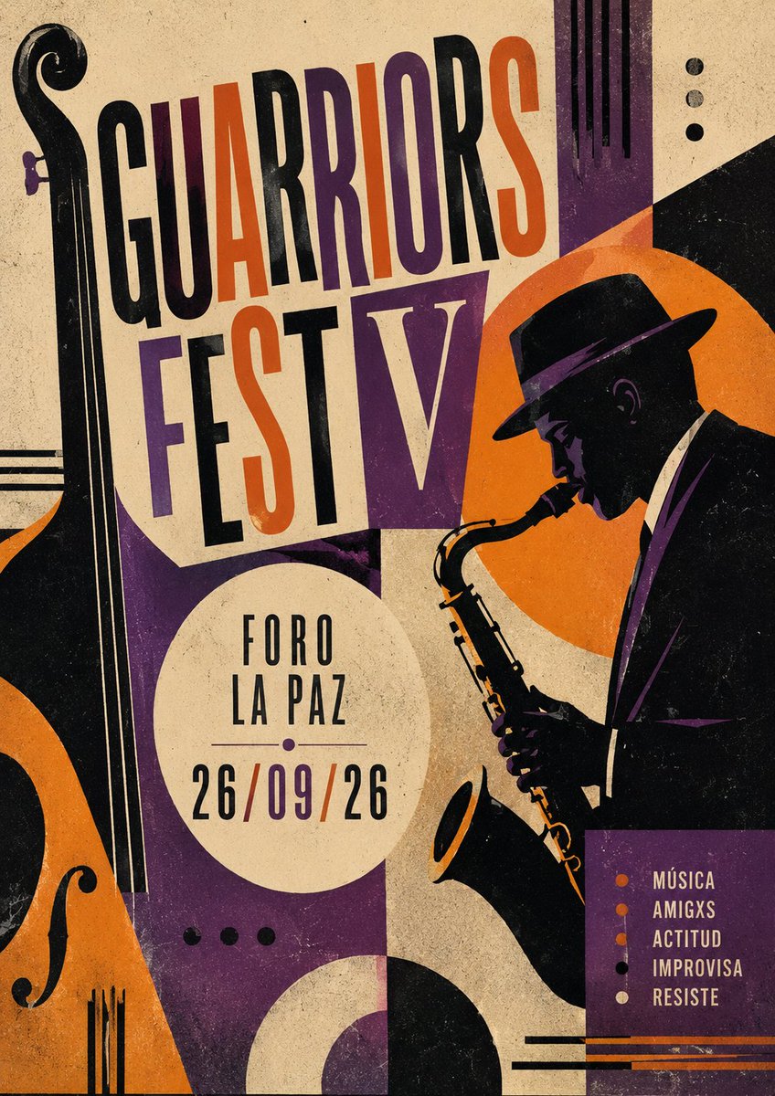 Cesccalamaro's tweet photo. #GuarriorsfestV #savethedate https://t.co/mGLzi1Qtaz