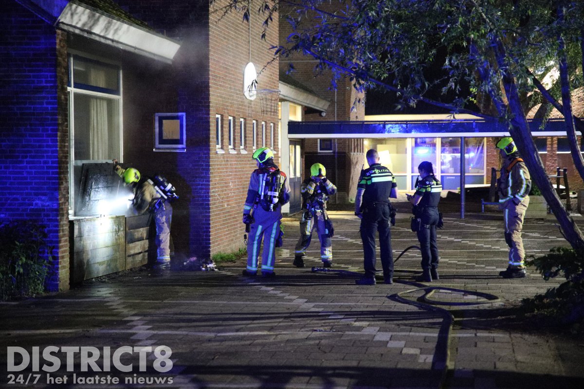 Brandstichting bij opslagbox aan Trompstraat in Rijswijk