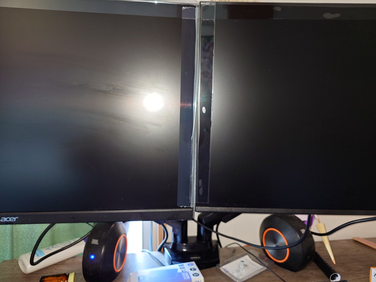 feito2222's tweet photo. @AcerJapan 新しいAcerのモニターが当たりますように
今はAcer様の２７インチのモニターを２枚つなげて使っています😊 https://t.co/WwkfGErP6K