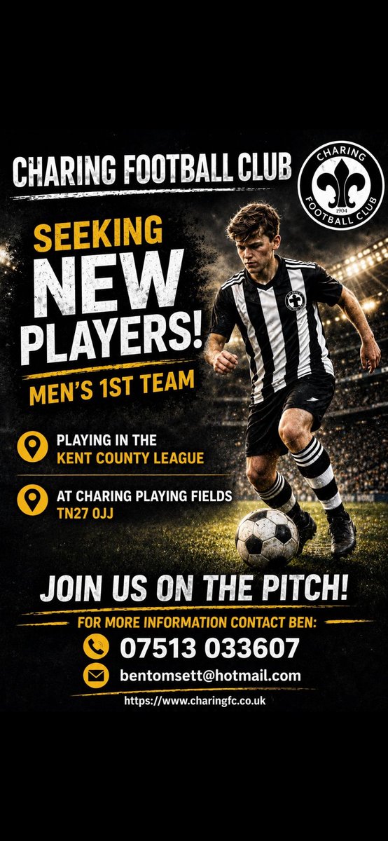 Charing Football Club tweet media