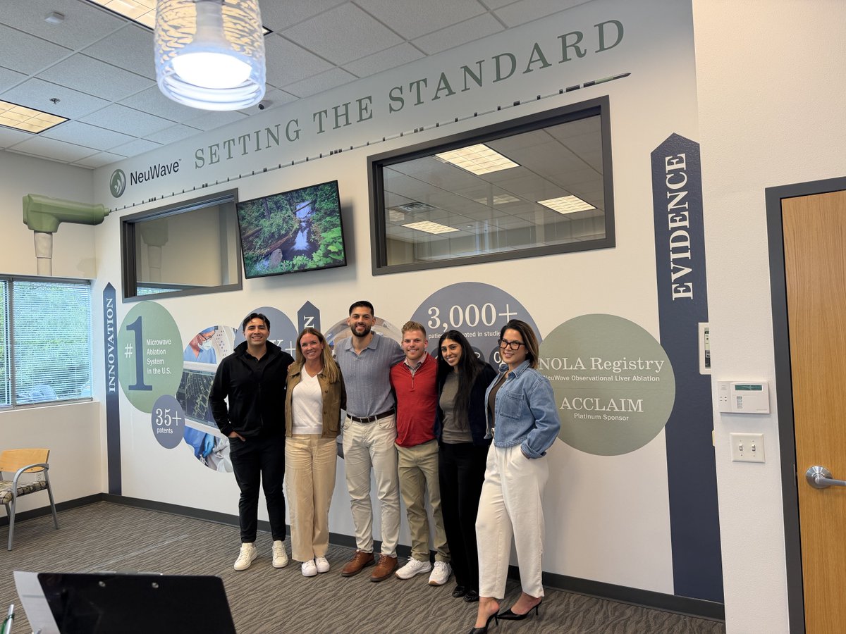 NeuwaveMedInc's tweet photo. Big day in Madison! 💚 We kicked off our first new hire training since joining the Precision IO Group this week — in person at NeuWave HQ in Madison, Wisconsin.

There’s something pretty special about getting everyone in the same room — sharing the mission, the technology, and the energy that makes this team what it is. We’re so excited to keep growing.

Curious about joining us? We’re hiring. Send us a message or check out our open roles. 🧡

#NeuWaveMedical #Hiring #LifeAtNeuWave #MedTech #Madison