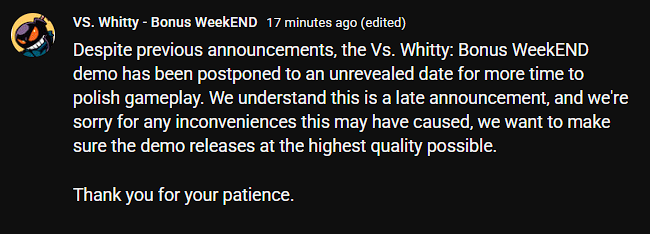 VS. Whitty - Bonus WeekEND tweet media