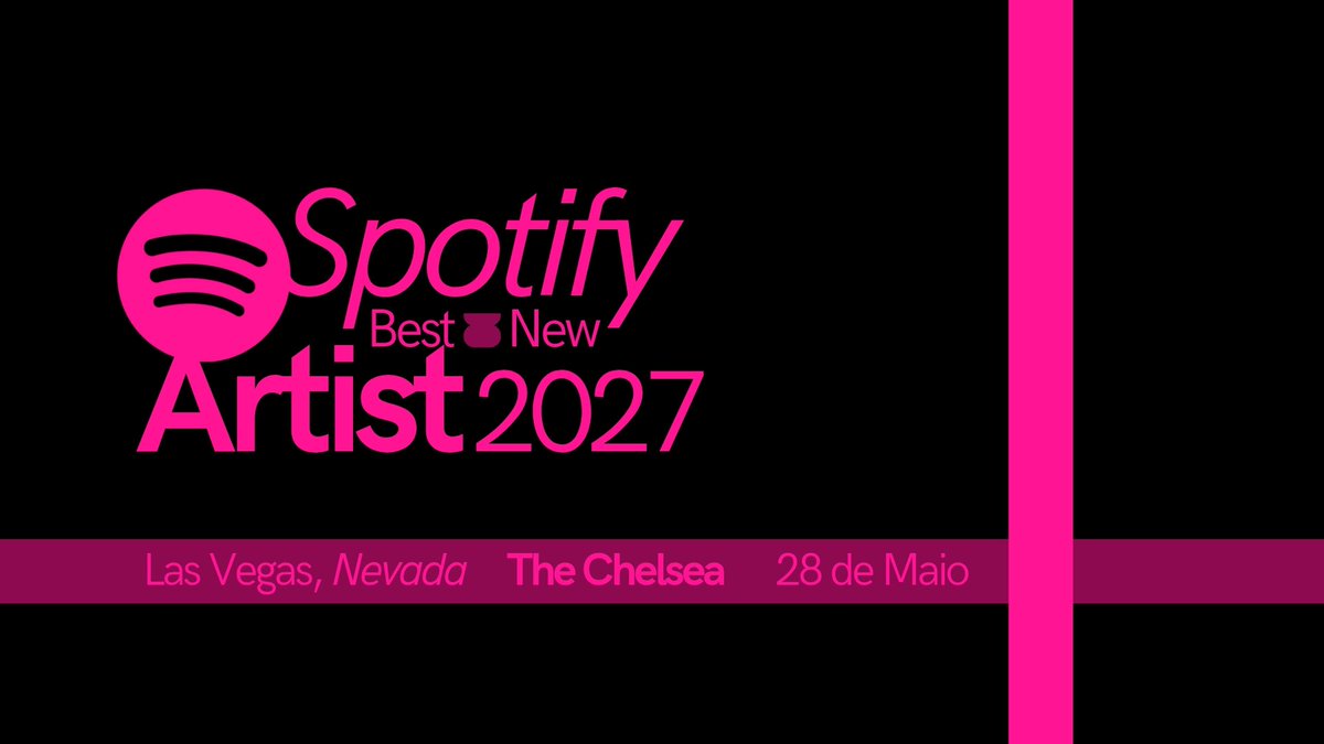 soundmasterp's tweet photo. Spotify Best New Artist 2027

28 de Maio 
📍Las Vegas, USA 

Line Up em breve... https://t.co/KRrAFtcKFZ