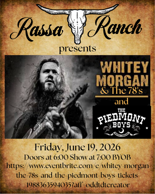 WhiteyMorgan's tweet photo. Headed to Forest Hill, MD with The 78's to play Rassa Ranch Saloon with @ThePiedmontBoys! Tickets are on sale now at the link below.

https://t.co/XHjBoADygE https://t.co/dsDtDjm8AZ