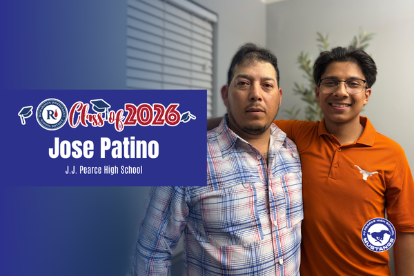RichardsonISD's tweet photo. From the grit of the construction site to a full ride to his dream school at the @UTAustin School of Engineering 🎓 , @JJPearceHS Senior, Jose Patino, is proof that a strong foundation can take you anywhere. 

Inspired by watching and learning from his father’s work on construction sites 🏗️ , this Pearce High School senior turned observation into intentionality and determination. As a child of immigrants, Jose set out to honor his parents' sacrifices by building a future as tangible as the skyscrapers he dreams of designing. 

His determination and willingness to step out of his comfort zone really began to shine in the last couple of years, through his experiences in @AVID4College, and Starting Off Strong (SOS), the Senior-Freshman mentoring program at Pearce.

Jose applied to 12 colleges and was accepted into every one of them – an incredible accomplishment for any student, but especially as a first-generation college student navigating the process largely through the support of teachers, mentors, and peers. 

📖 Read Jose’s full feature story: https://t.co/K9Y95bSVwP

#RISDDreamBig #RISDClassof2026