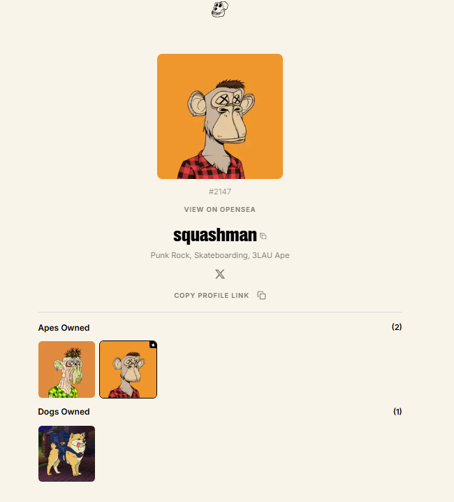 squashman2147's tweet photo. https://t.co/NQ7eTcTnla

Only following verified apes from now on.  

PUT THAT SHIT IN YOUR BIO ASAP 🤝 https://t.co/P2PZUXz86w