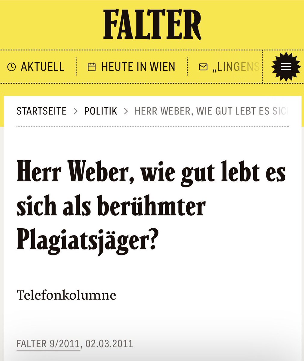 „Plagiatsjäger“ tweet media