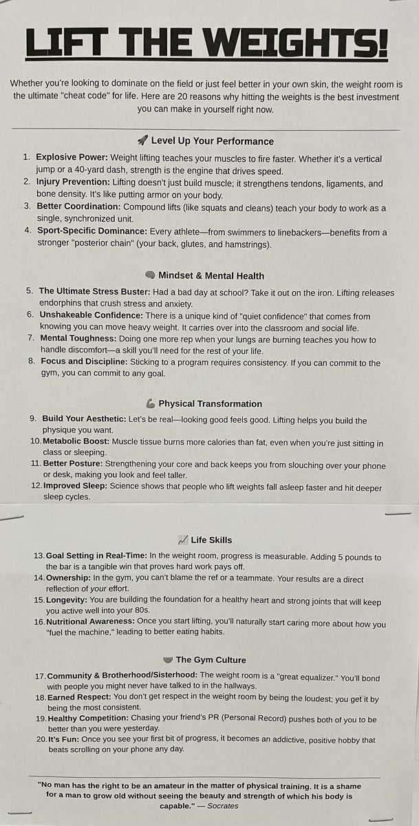 TreynorStrength's tweet photo. SUMMER IS ALMOST HERE! 😤🔴⚫️
-The bulletin board is updated! 

Shopping for summer gear? Consider adding lifting straps to your list! They’re totally optional, but a huge help on heavy pull exercises. Get ahead of the game! 💪🔥

#RollCards https://t.co/DlZmMUh24E