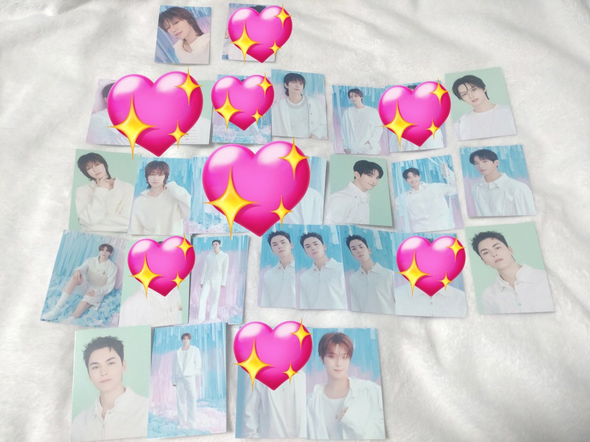 SEVENTEEN 交換 セブチ トレカ 日本 YAKUSOKU ファンミ 譲 画像のもの