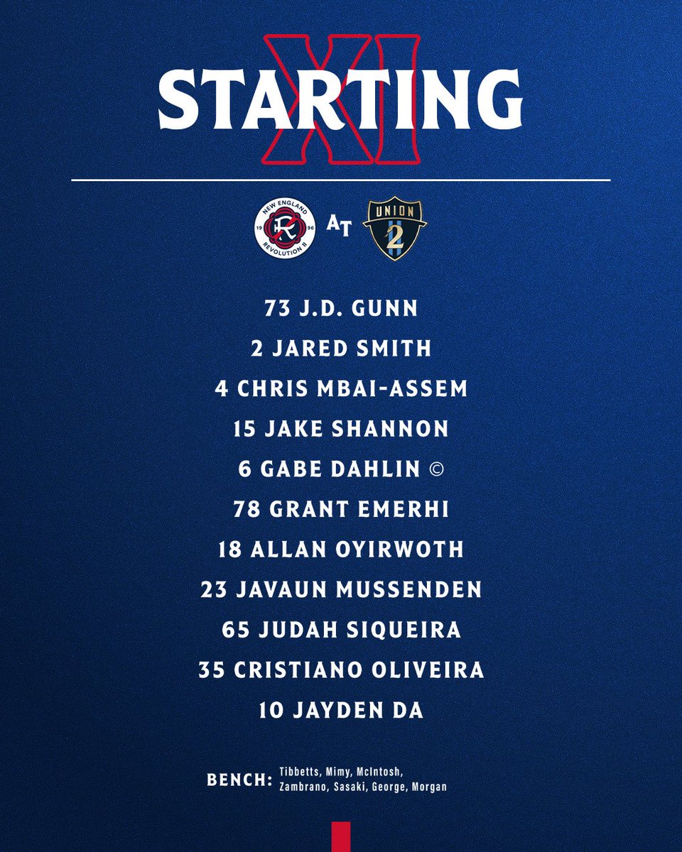 New England Revolution II tweet media