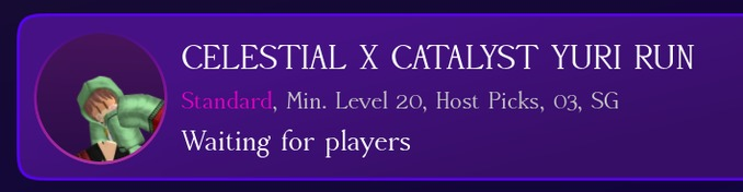 Peak Nullscape Lobby Names tweet media