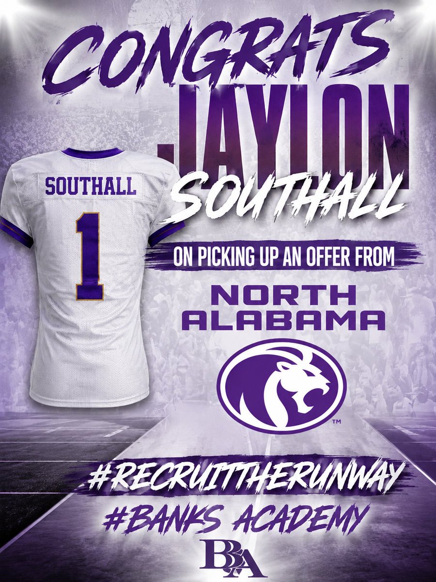 BanksJetsFB's tweet photo. Special thanks to @CoachBo7  for recruiting @BanksJetsFB ! And congrats to @jaylonsoutha11  for picking up a offer!!
#RECRUITTHERUNWAY https://t.co/sRTawv8OWt