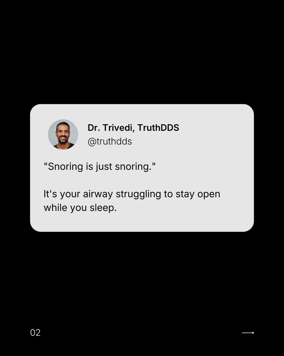 drtruthdds's tweet photo. A lot of people carry these issues for years because nobody connected the dots. The airway is the thread. 👉 https://t.co/fOBGOb2MHV