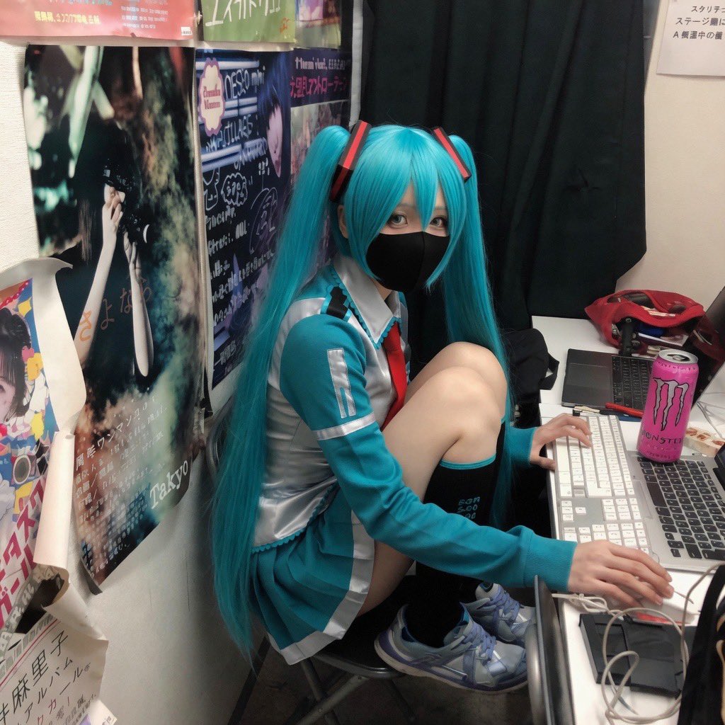 Real Life Miku: Keyboard Warrior https://t.co/nosE5NrN6t