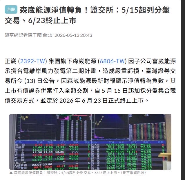 keepdistance111's tweet photo. 好啦，來我這邊唱邱台灣綠能是森葳最大尾、藍才是綠能腐敗龍頭，那現在我們一起恭喜森葳623下市~

喔但突然！同時之間！
雲豹能源竟然收購DS副手貝萊德在台光電場，價值上看百億

所以前面靠北森葳有上百億進場綠能的蔦派可以開始靠北雲豹了嗎？百億龍頭藍轉綠耶，還是沒得到風向聖旨就不會說話了？ https://t.co/c0fKebVLSL