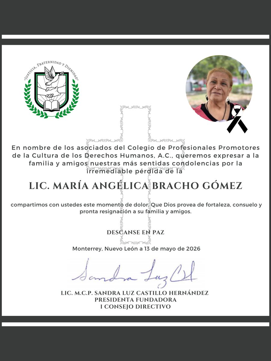 Colegio de Profesionales Promotores de la CDH tweet media