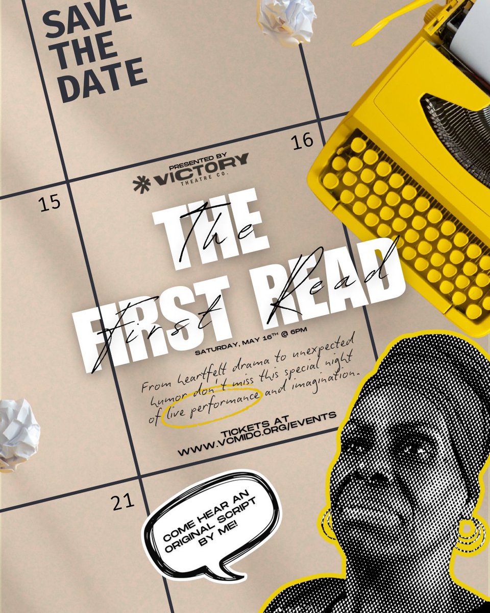 beinglovedwell's tweet photo. My first script 🤦🏾‍♀️🤦🏾‍♀️

The First Read

Get your tickets for May 16th @ 6 pm

https://t.co/dFugUEnPMq https://t.co/lCiY853Z0J