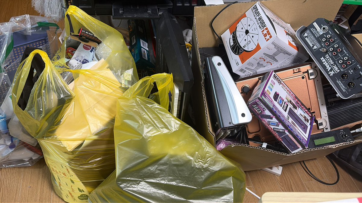 引っ越し準備で死にそう ゴミ捨てエンドレス