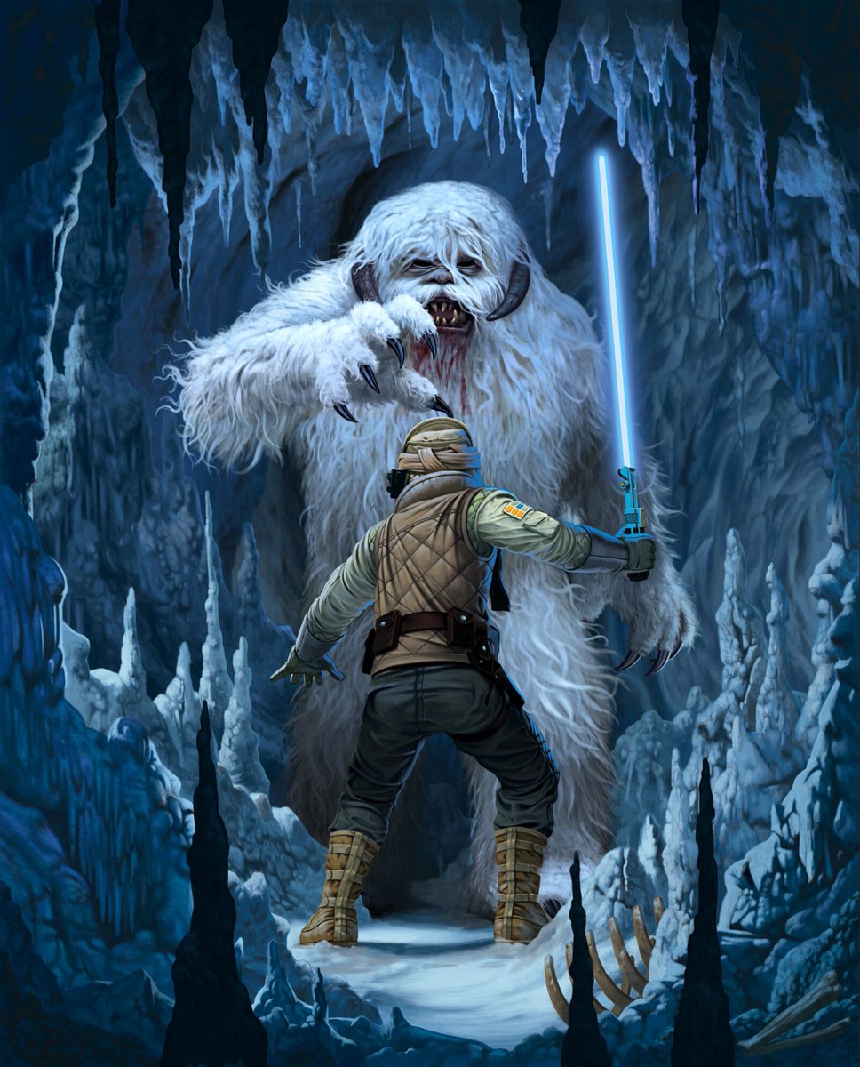 cimerians's tweet photo. The Empire Strikes Back: The Wampa Cave by Vincent Hie
#StarWars 
https://t.co/jHbTjuZMx1 https://t.co/QlQ0GcIVJB