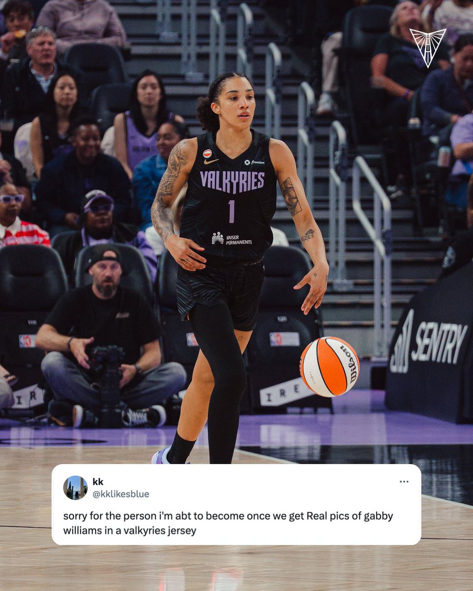 valkyries's tweet photo. Rebel Edition @gabbywilliams15 goes unbelievably hard https://t.co/bLMBhXdiWt