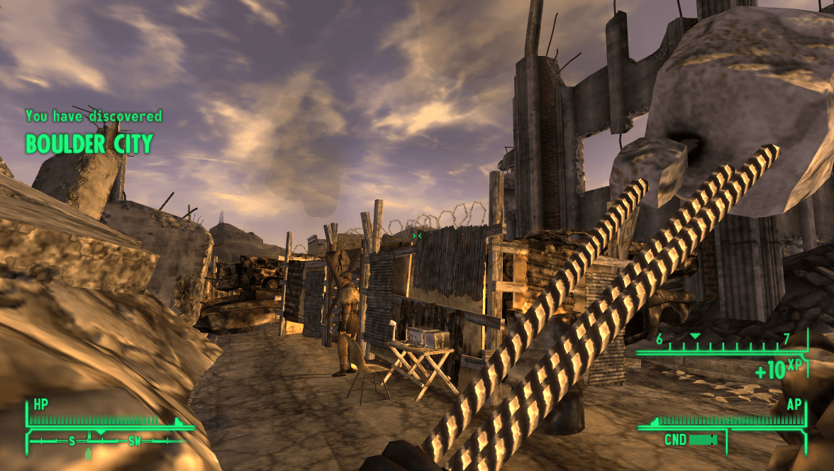 RAZORBLAZORR's tweet photo. FALLOUT NEW VEGAS IS SO FUCKING AWESOME https://t.co/GsCYRUJxW0