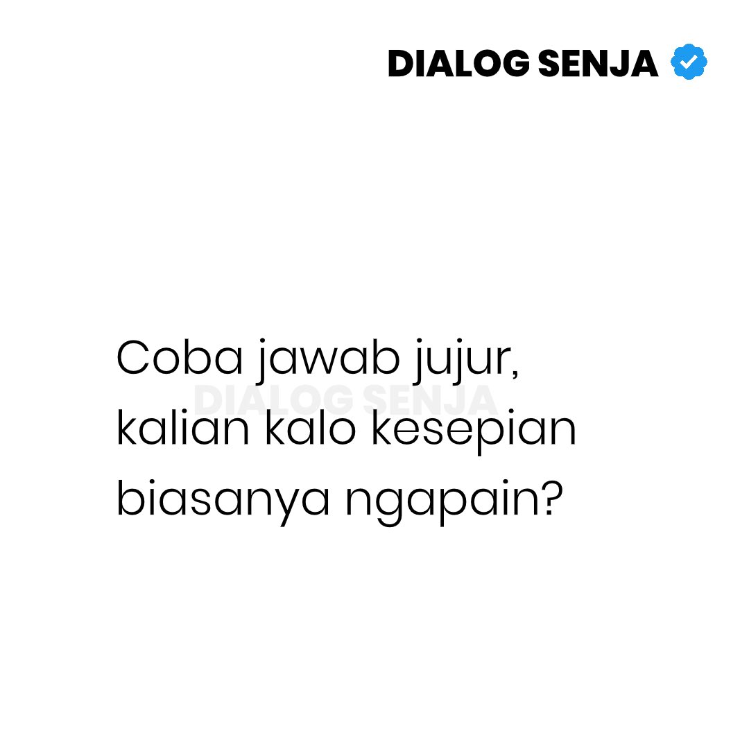Dialog Senja tweet media