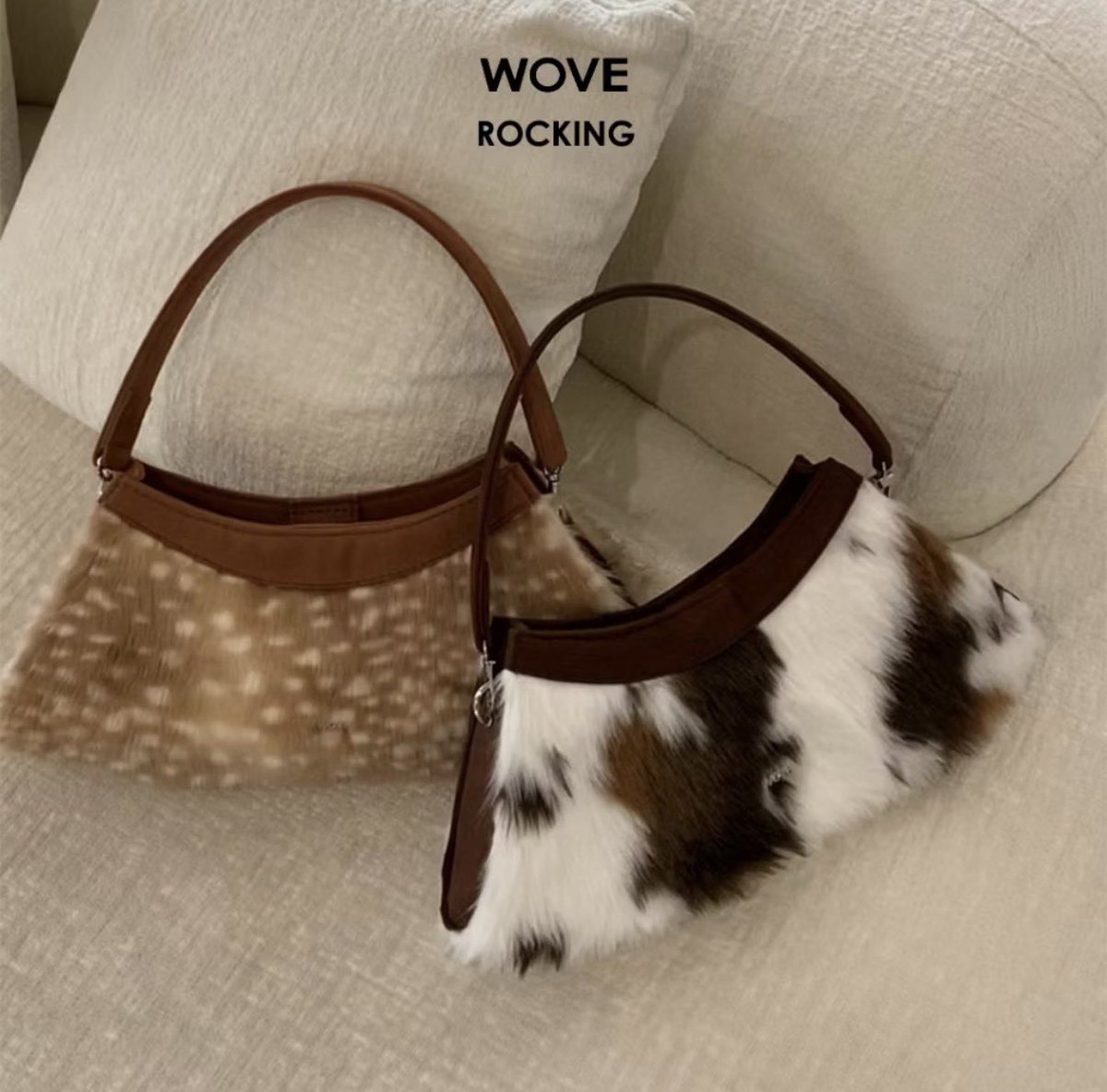 chaertamm's tweet photo. ปีนี้ animal print มาแรงมากก ไปเจอกระเป๋าใบนี้ในชอปปี้มาแล้วมันโคตรเก๋ ทั้งทรง ทั้ง materials มีทั้งลาย 🐮 🦌 แถมเป็นแบรนด์คนไทยด้วย💟 midmonth นี้เจอแน่ https://t.co/OsYlvbMFQm