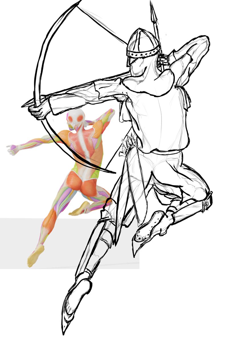 TheStairLizard's tweet photo. More pose training with our favorite man at arms! Or maybe he is just a merc? Id have to look into the details of what makes what lol. https://t.co/oXL3KZOSws